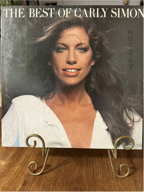 Carly Simon The Best of Carly Simon 1975 Elektra Vinyl LP Record VG+ Insert *